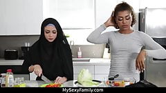 Fucking my sexy muslim stepdaughter